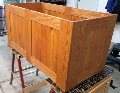 Oak Toy Box